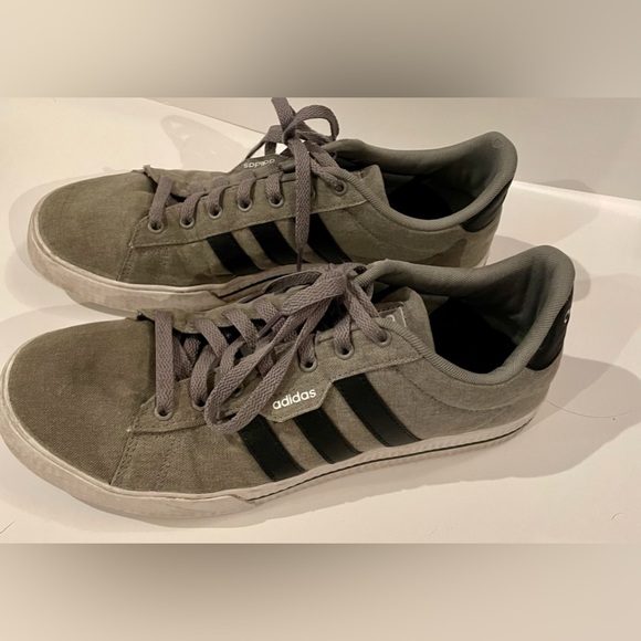 adidas | Shoes | Adidas Campus Gray 3 Stripe Sneakers Gray Suede Sz 15 ...